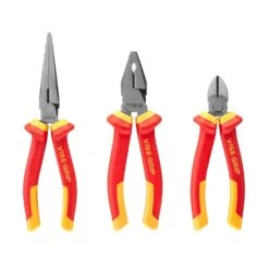 Irwin 3-delige Set (6”/150 Mm Diagonale Snijtang, 8”/200 Mm Punttang, 7”/175 Mm Combinatietang) - 10505519