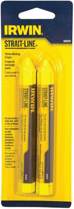 Irwin Geel Krijt, Gekarteld 2 In Verpakking - 666062