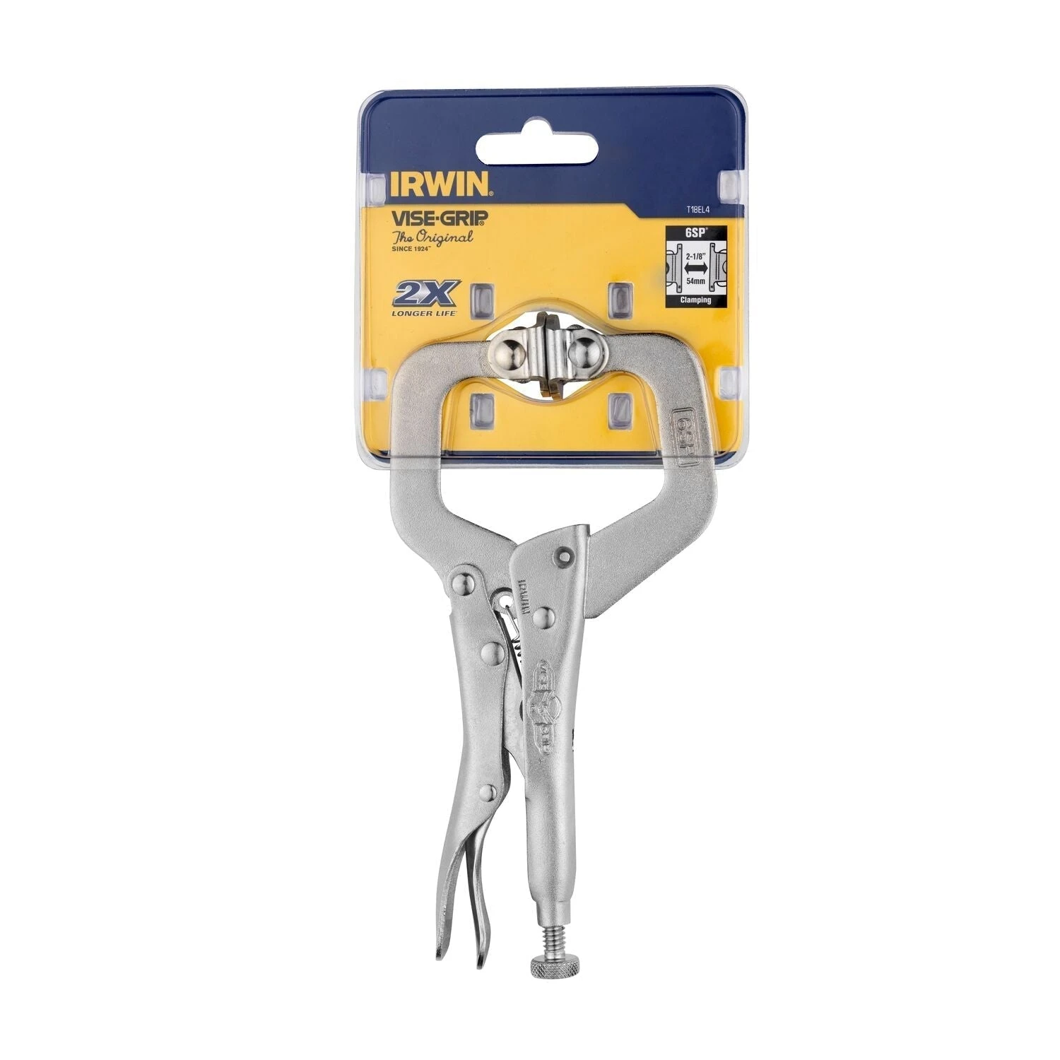 Irwin Griptang C-klem Kantelvoetjes Original - 6”/150 Mm - T18EL4 - Image 2