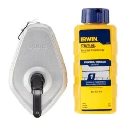 Irwin Klassieke Aluminium Slaglijnmolen 30 M/100' + Blauwe Kalk 113 G - 10507683