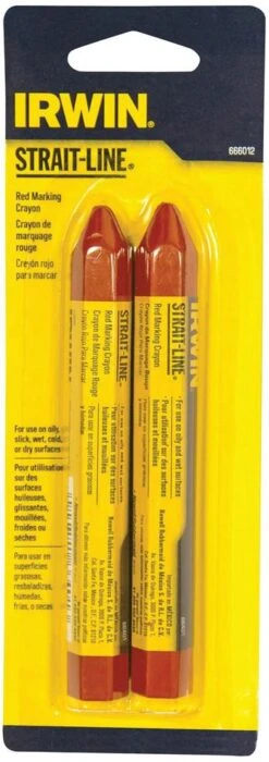 Irwin Rood Krijt, Gekarteld 2 In Verpakking - 666012