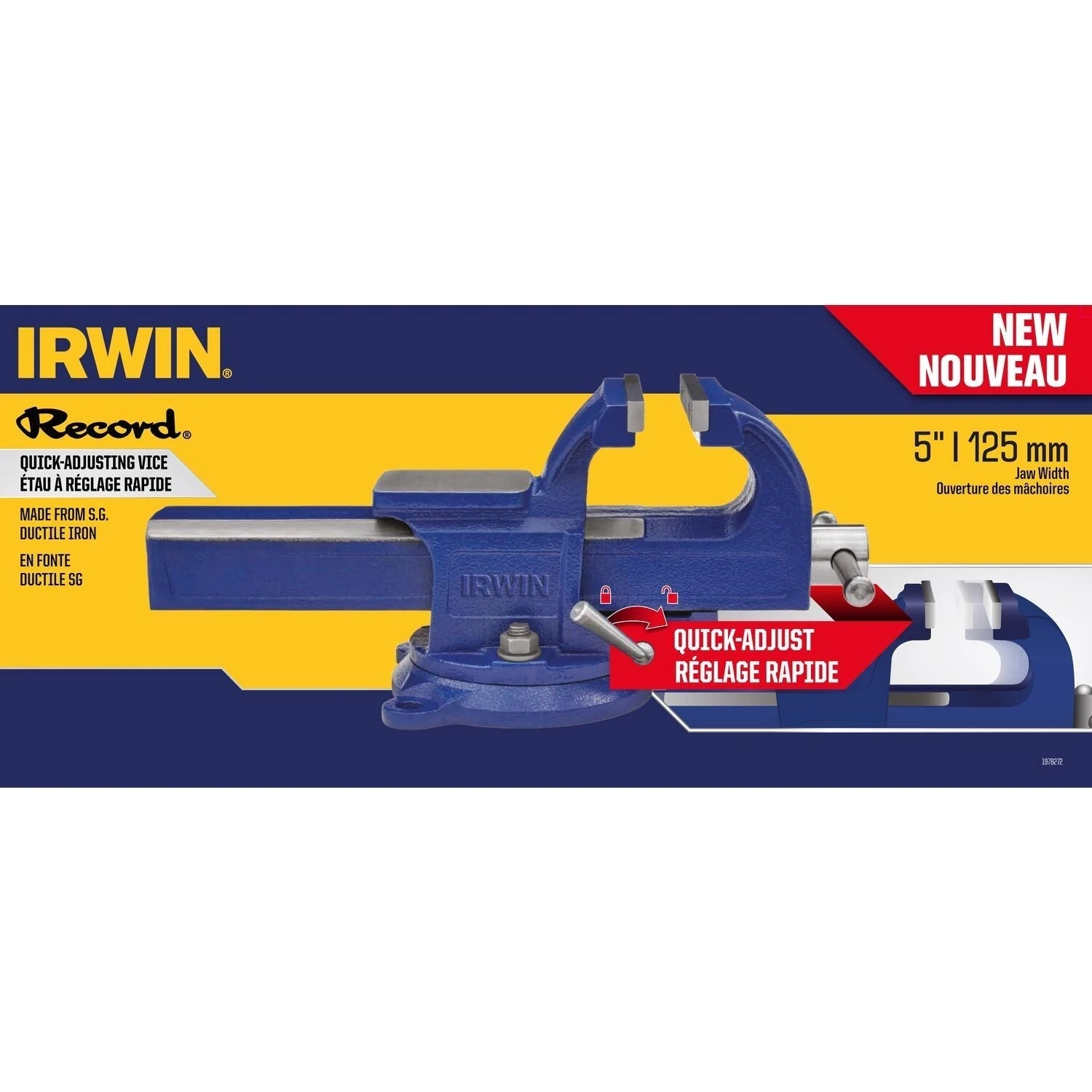 Irwin Snel Verstelbare Bankschroef 125 Mm - 1978272 - Image 6