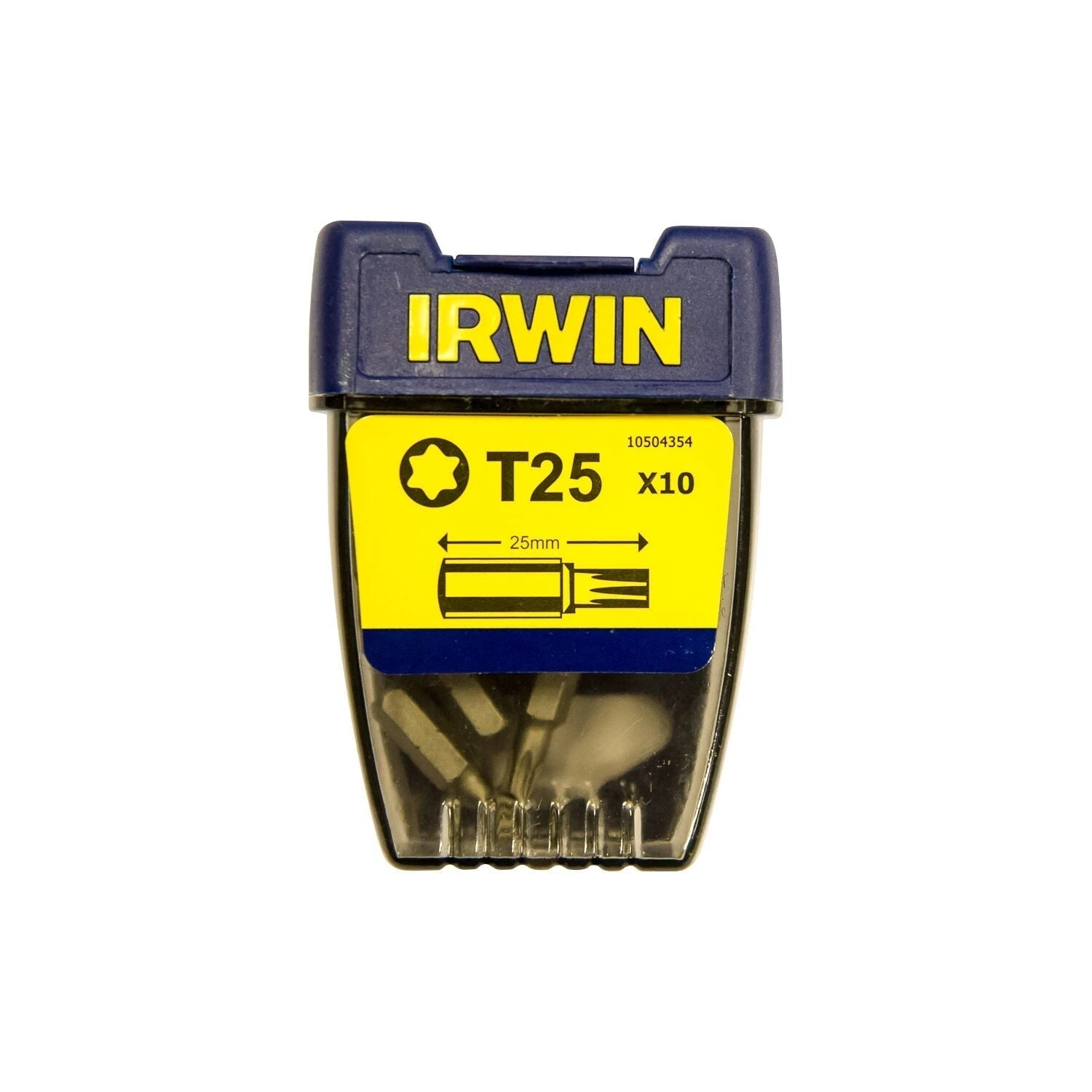 Irwin Torx T25 - 1/4”/25 Mm - 10 Stuks - 10504354