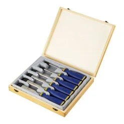 Irwin Universele Beitel Met Slagkap MS500, 6 Stuks, 6, 10, 12, 16, 20, 26 Mm, Houten Kist - 10503431