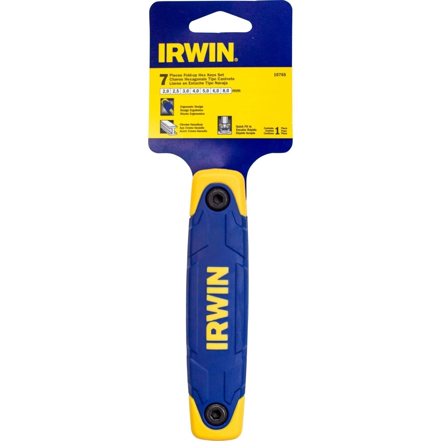 Irwin Zeskantsleutel - 2,0 - 2,5 - 3,0 - 4,0 - 5,0 - 6,0 - 8,0 Mm - T10765 - Image 2